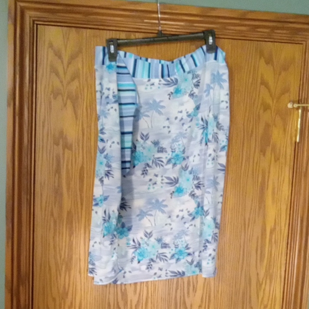 Women's Cherokee Swim Wrap Skirt Or Dress Cover Up
